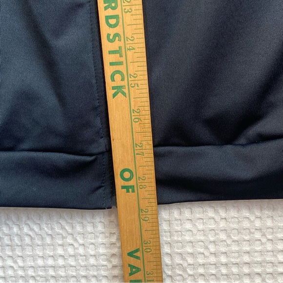 Adidas Climalite Full Zip Mock Neck Navy Track Sweater Jacket; Women’s Sz Medium - Picture 6 of 14